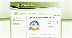 Desktop Screenshot of fossogelharchiropractic.com